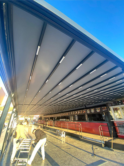 Ankara pergola tente üretimi ve montajı