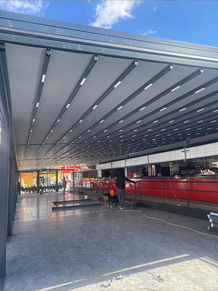 Ankara pergola tente üretimi ve montajı
